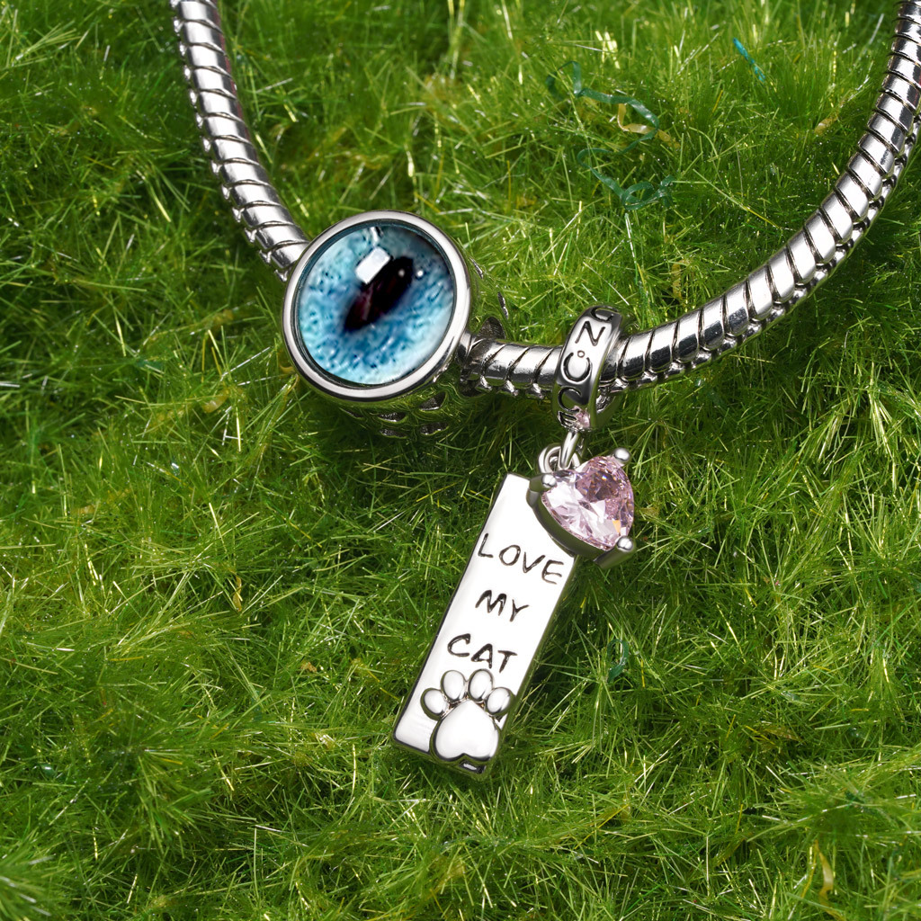 Personalized Eye Photo Charm image number 1