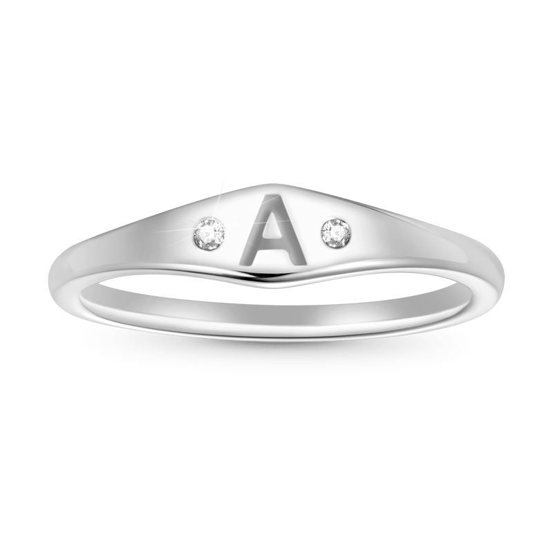 Letter Single Ring image number 0