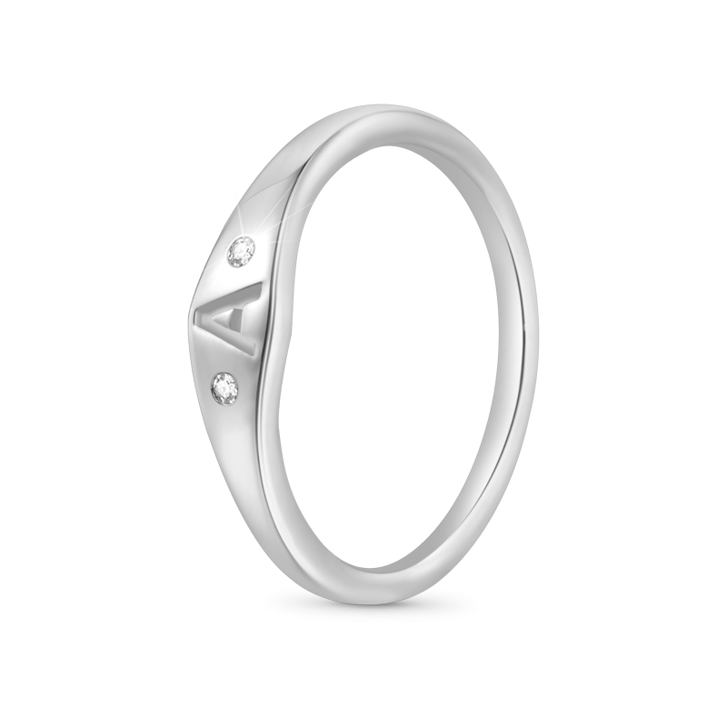 Letter Single Ring image number 1