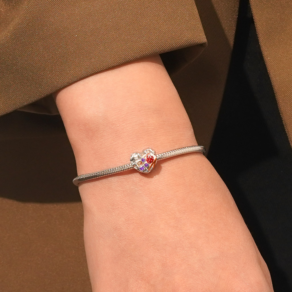 Heart Waffle Charm image number 4