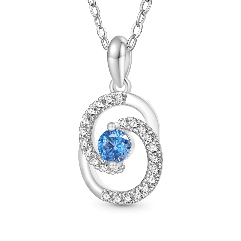 Heart of the Ocean Round Necklace image number 1