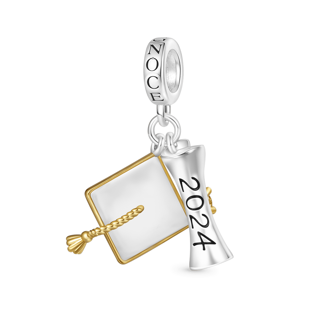 Engravable Bachelor Cap Pendant image number 0