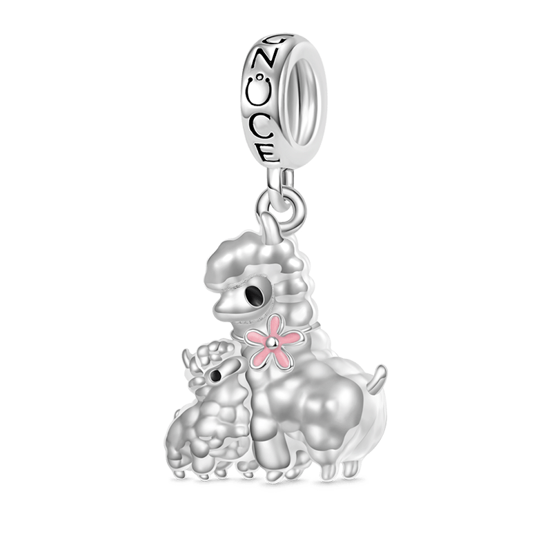 Alpaca & Baby Pendant image number 0