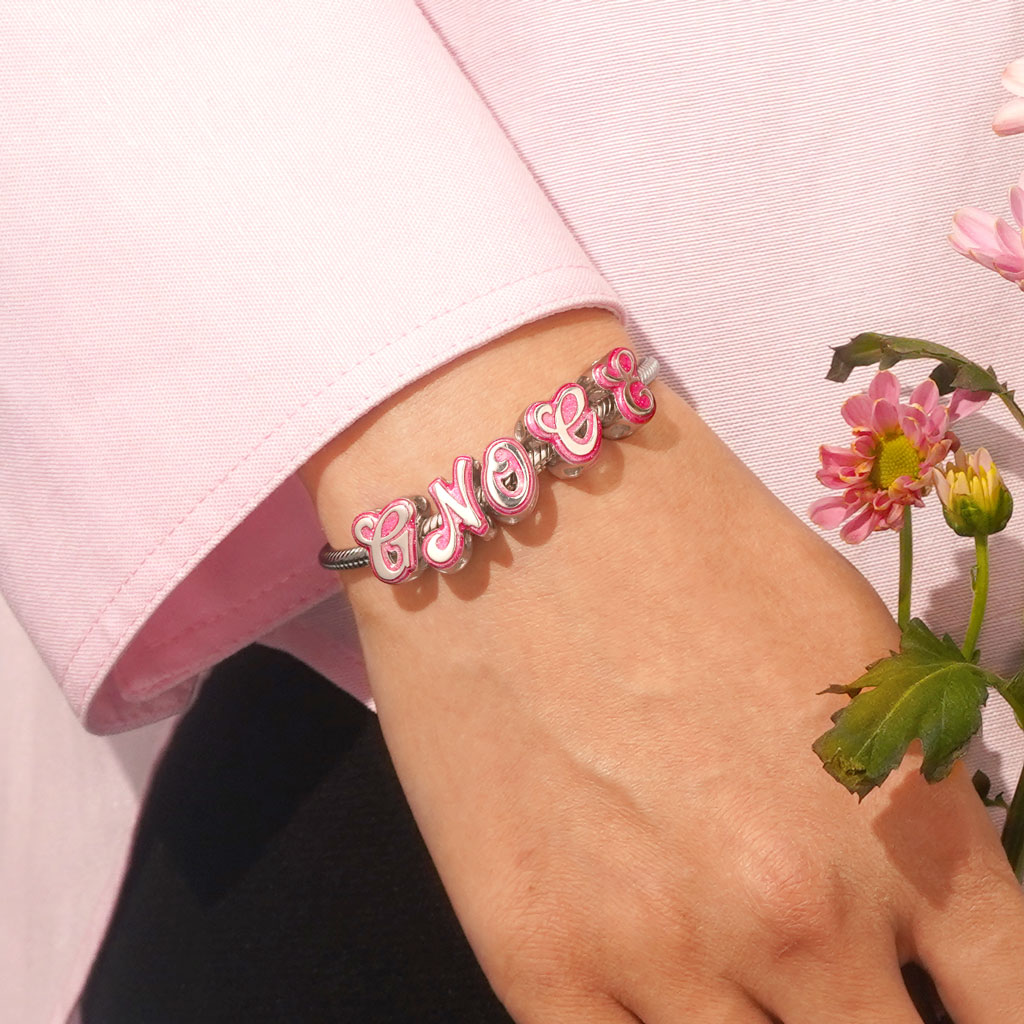 Barbie Pink Letter Charm image number 4