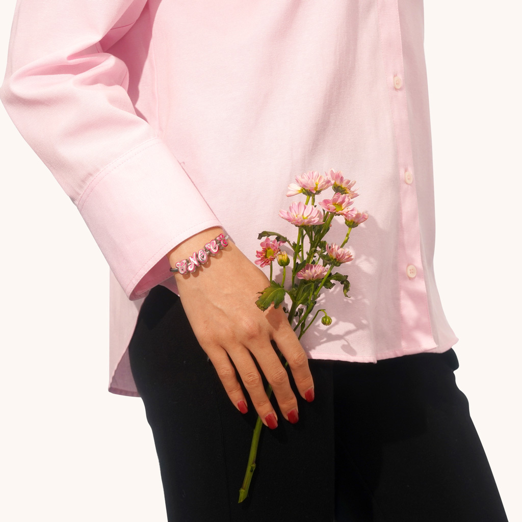 Barbie Pink Letter Charm image number 3