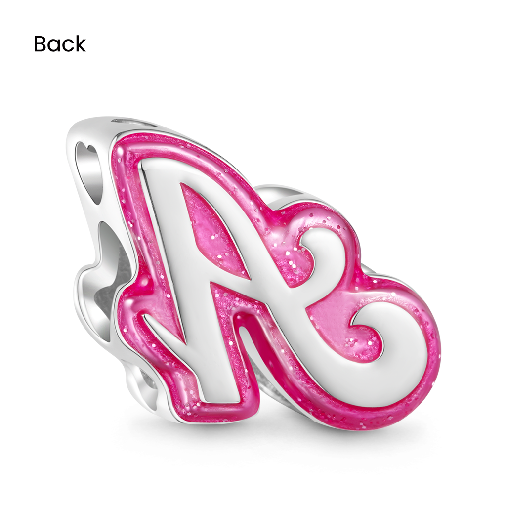 Barbie Pink Letter Charm image number 1