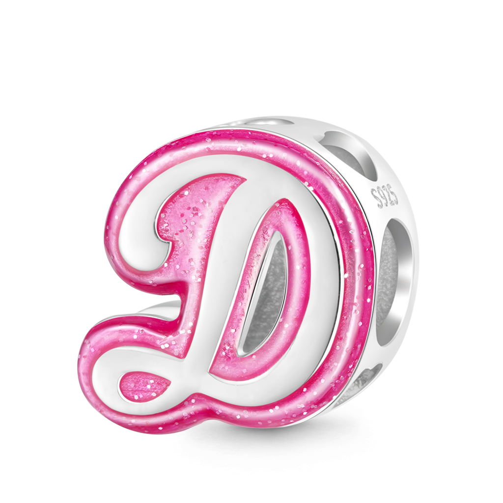 Barbie Pink Letter Charm image number 0