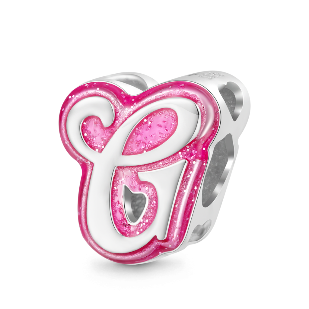 Barbie Pink Letter Charm image number 0