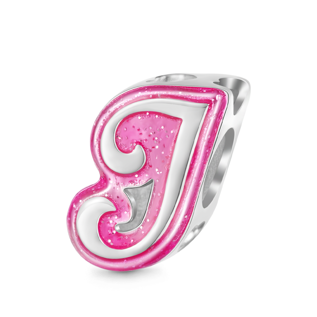 Barbie Pink Letter Charm image number 0