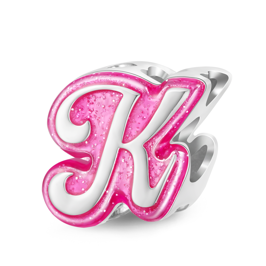 Barbie Pink Letter Charm image number 0