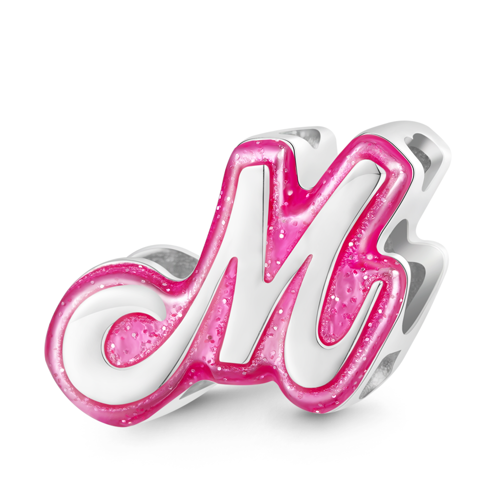 Barbie Pink Letter Charm image number 0