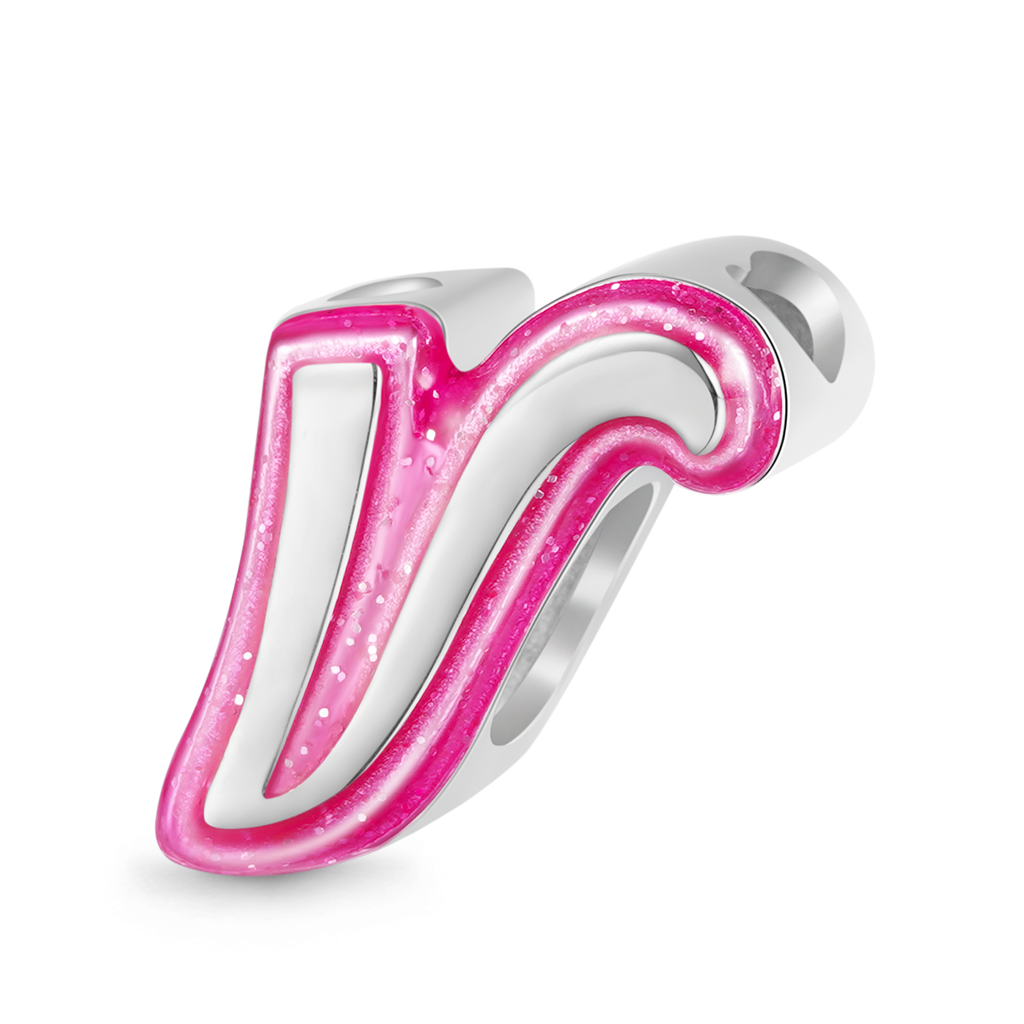 Barbie Pink Letter Charm image number 0