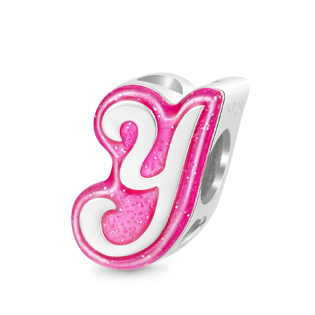 Barbie Pink Letter Charm image number 0