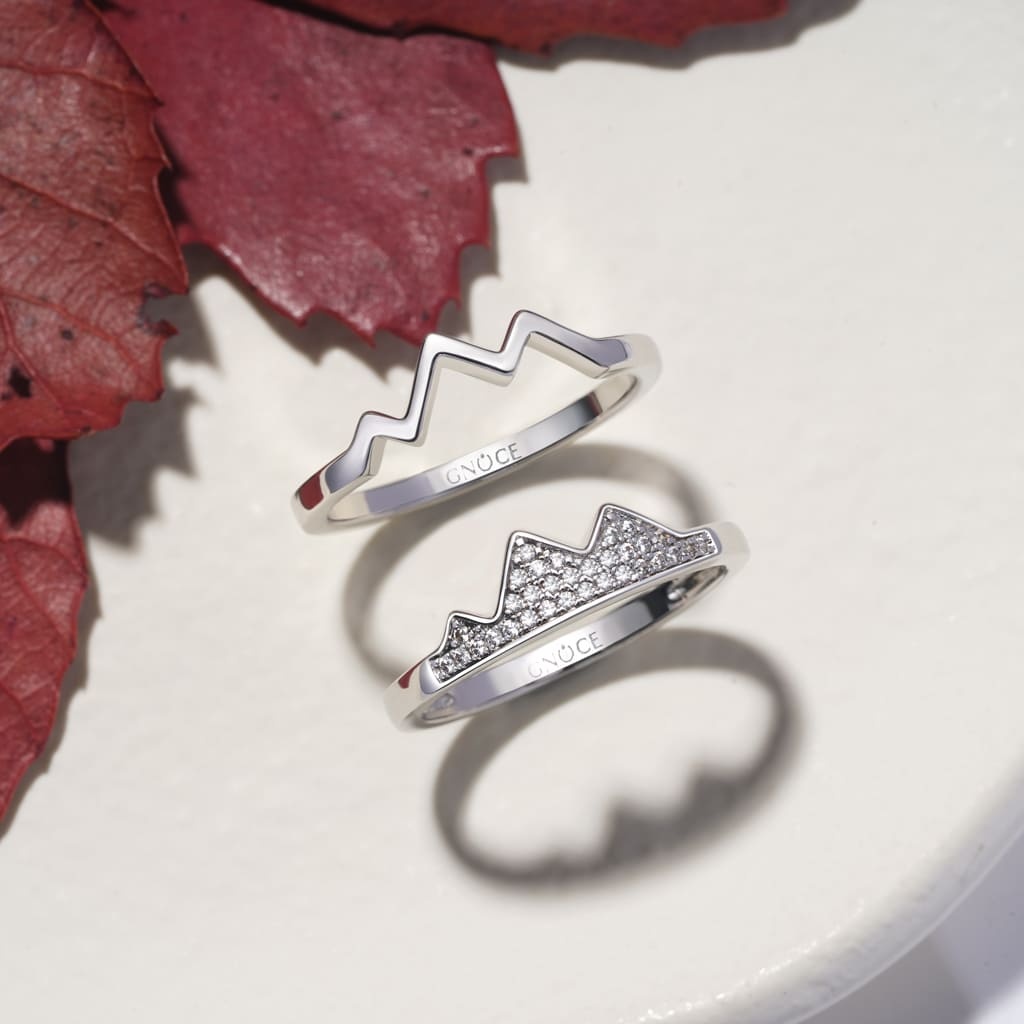 Mountain Stackable Ring image number 2