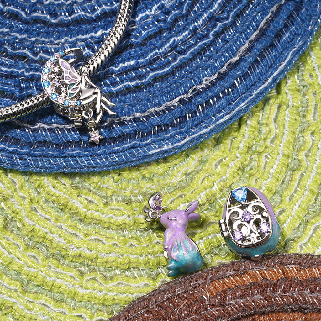 Easter Egg Bunny Charm image number 4