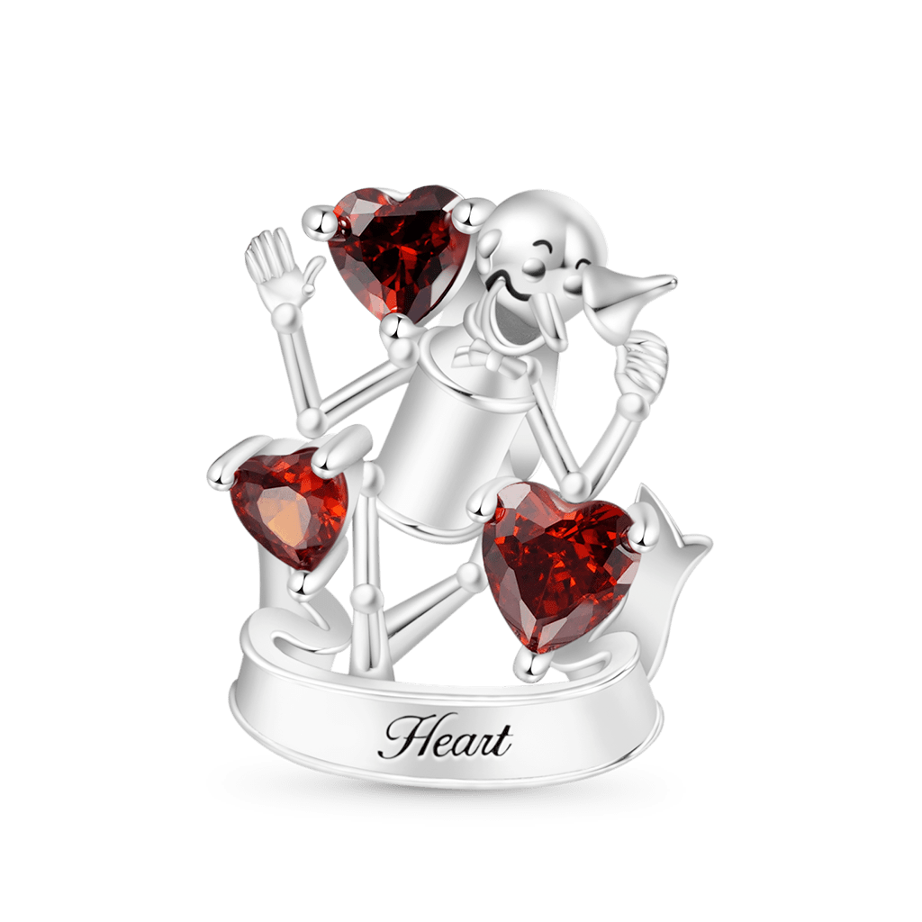 Tin Woodman's Heart Charm image number 0