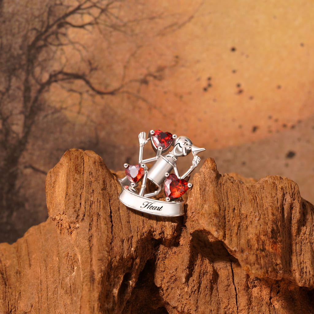 Tin Woodman's Heart Charm image number 2