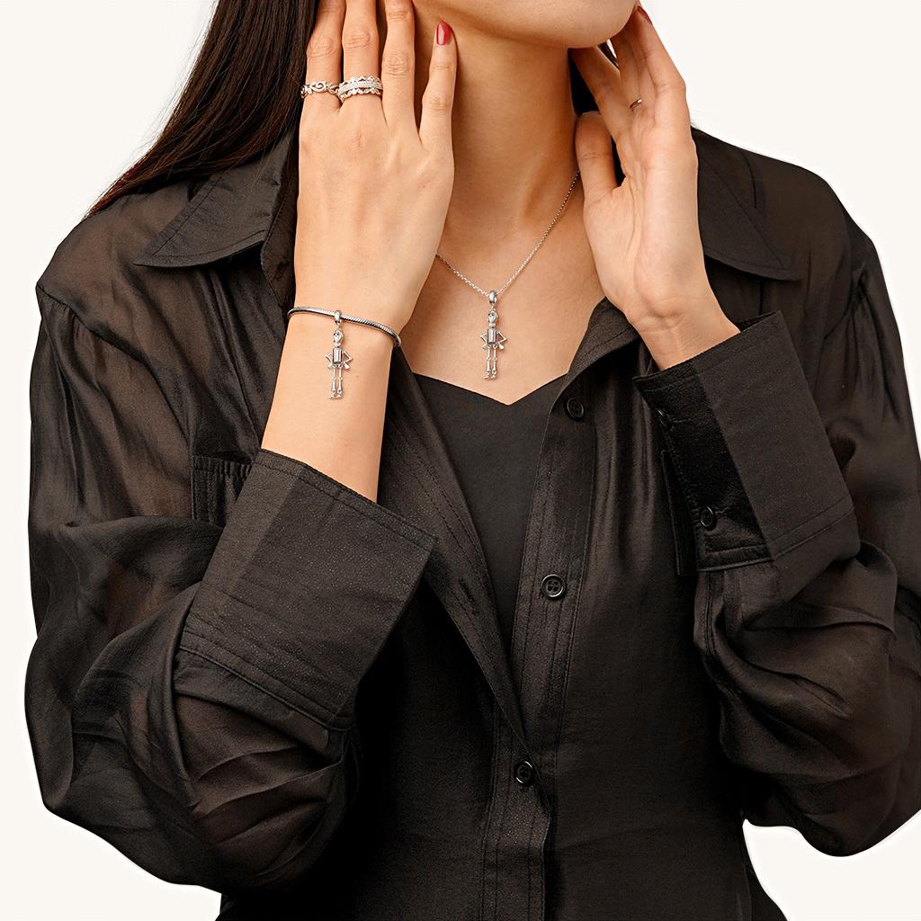 Heart Tin Woodman Pendant image number 4