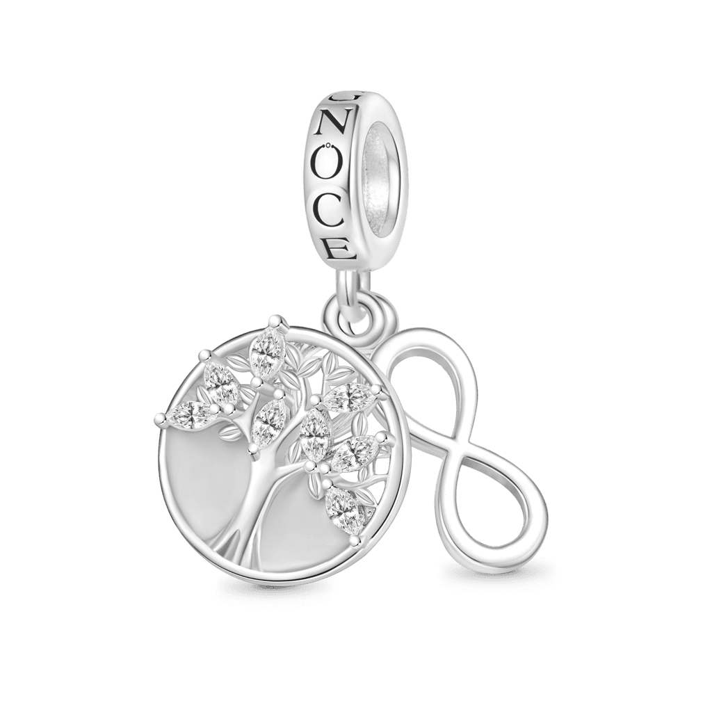 Tree of Life Infinity Symbol Pendant image number 0