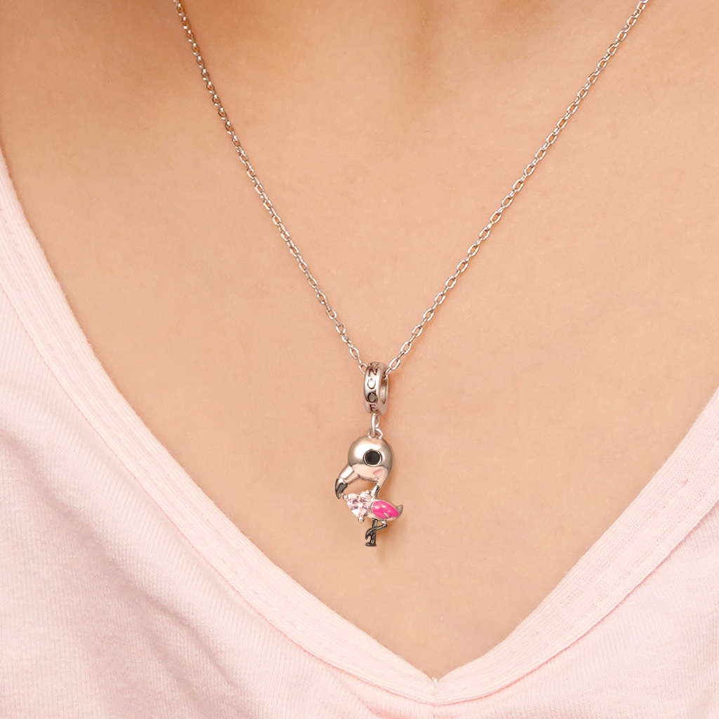 Flamingo Necklace image number 3