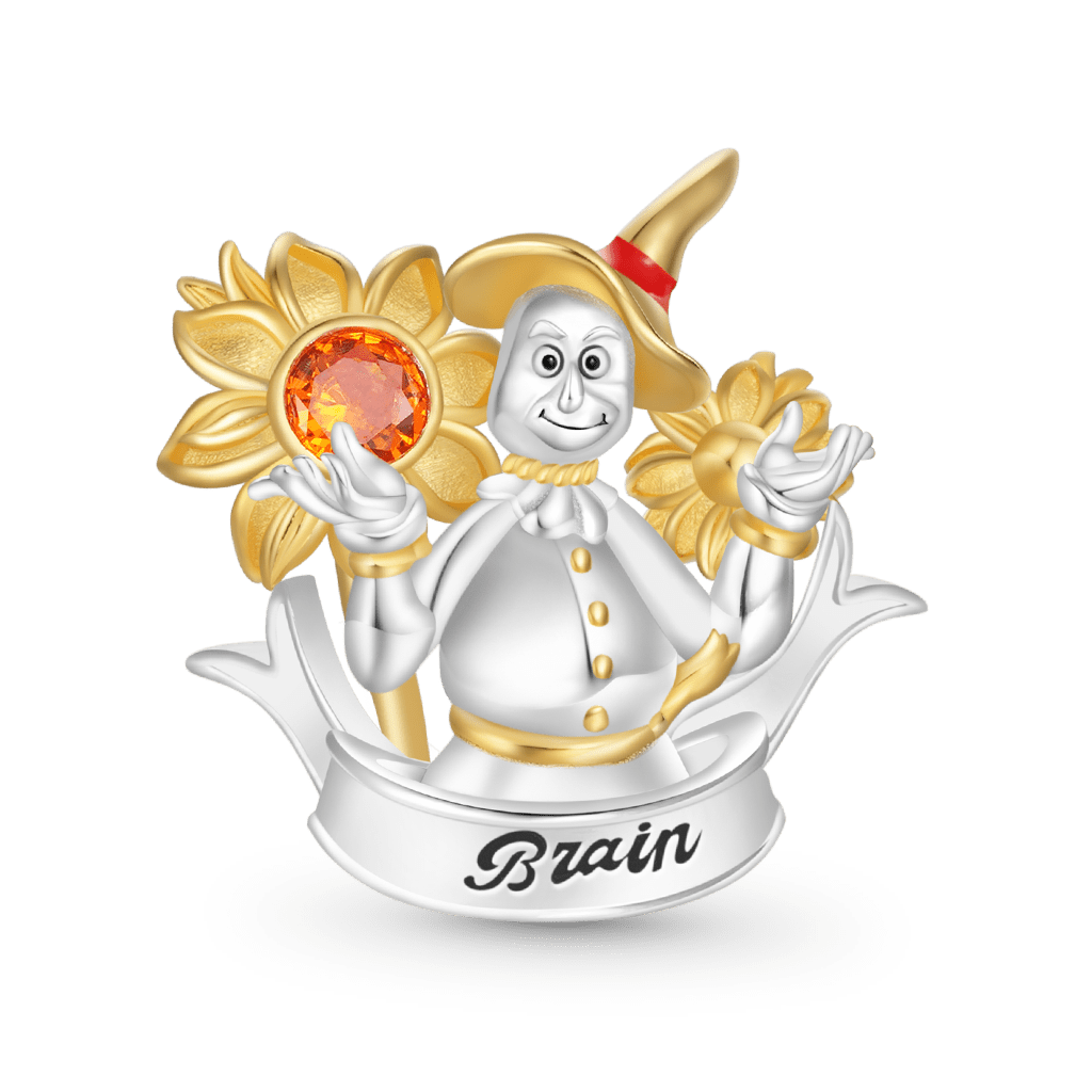 Scarecrow Sunflower Charm image number 0