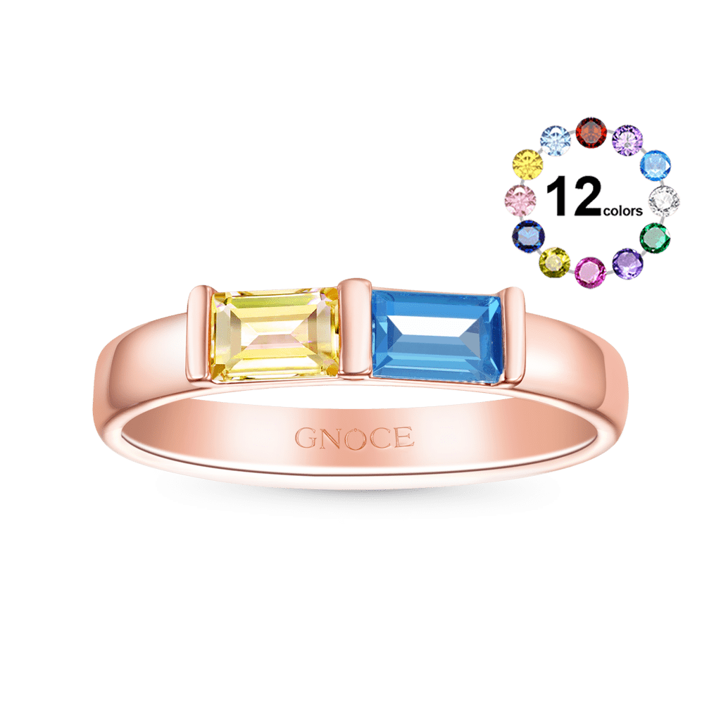 Birthstone Friendship Ring image number 0