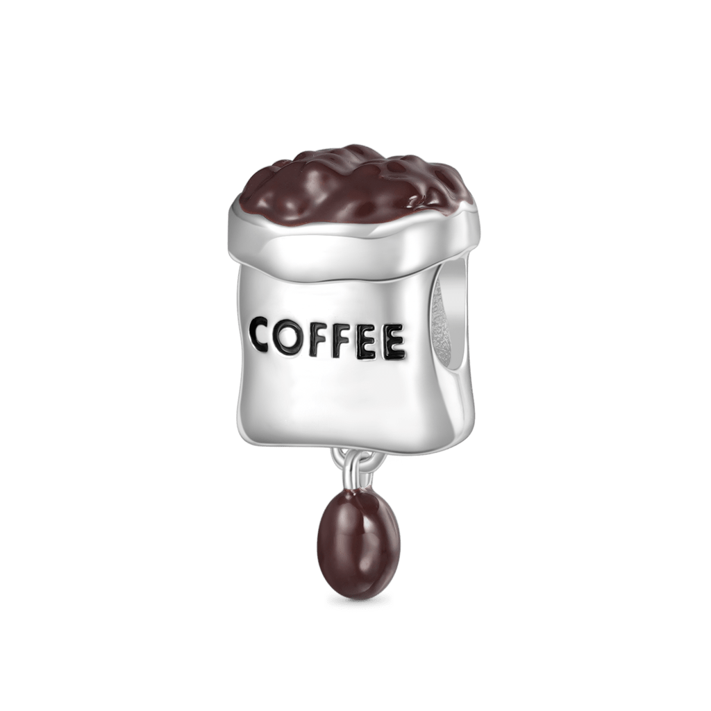 Bagged Coffee Bean Charm image number 0