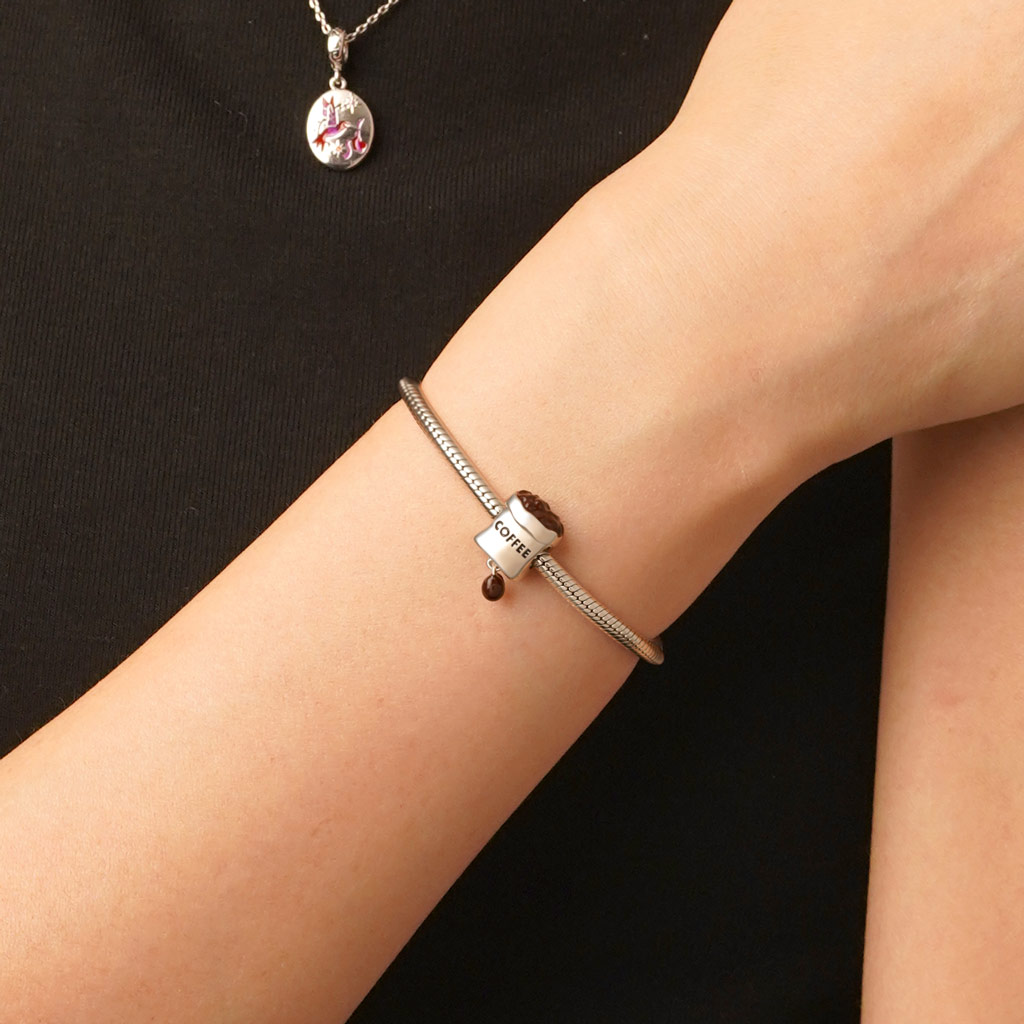 Bagged Coffee Bean Charm image number 4