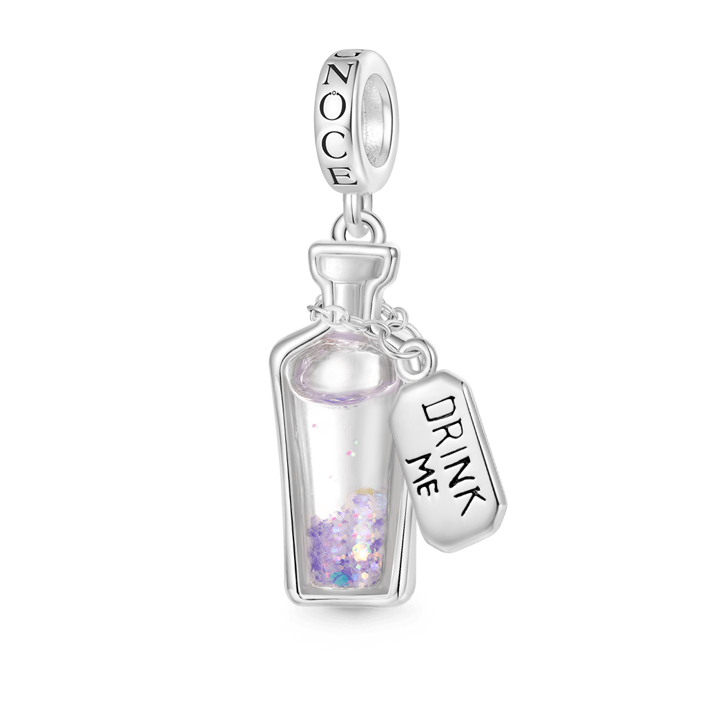 Glow-in-the-Dark Alice's Magic Potion Pendant image number 1