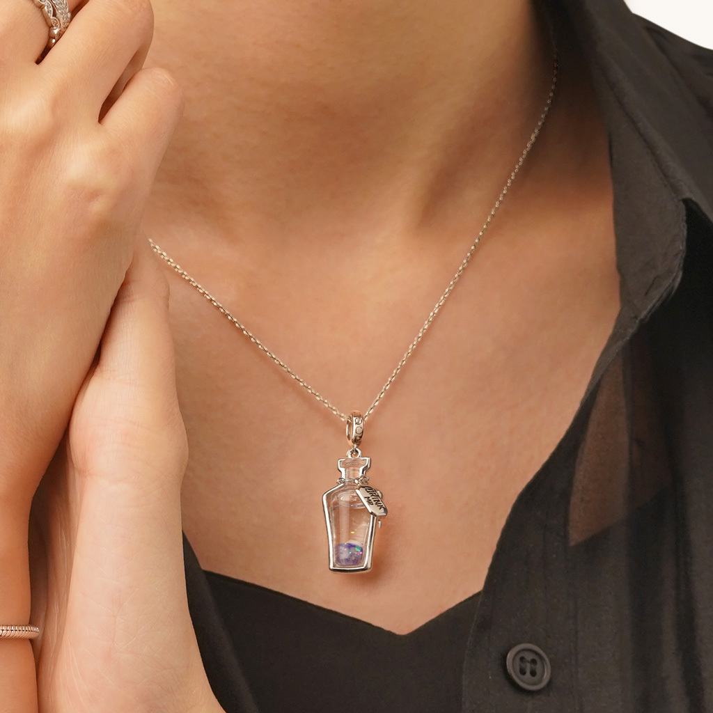 Glow-in-the-Dark Alice's Magic Potion Pendant image number 5