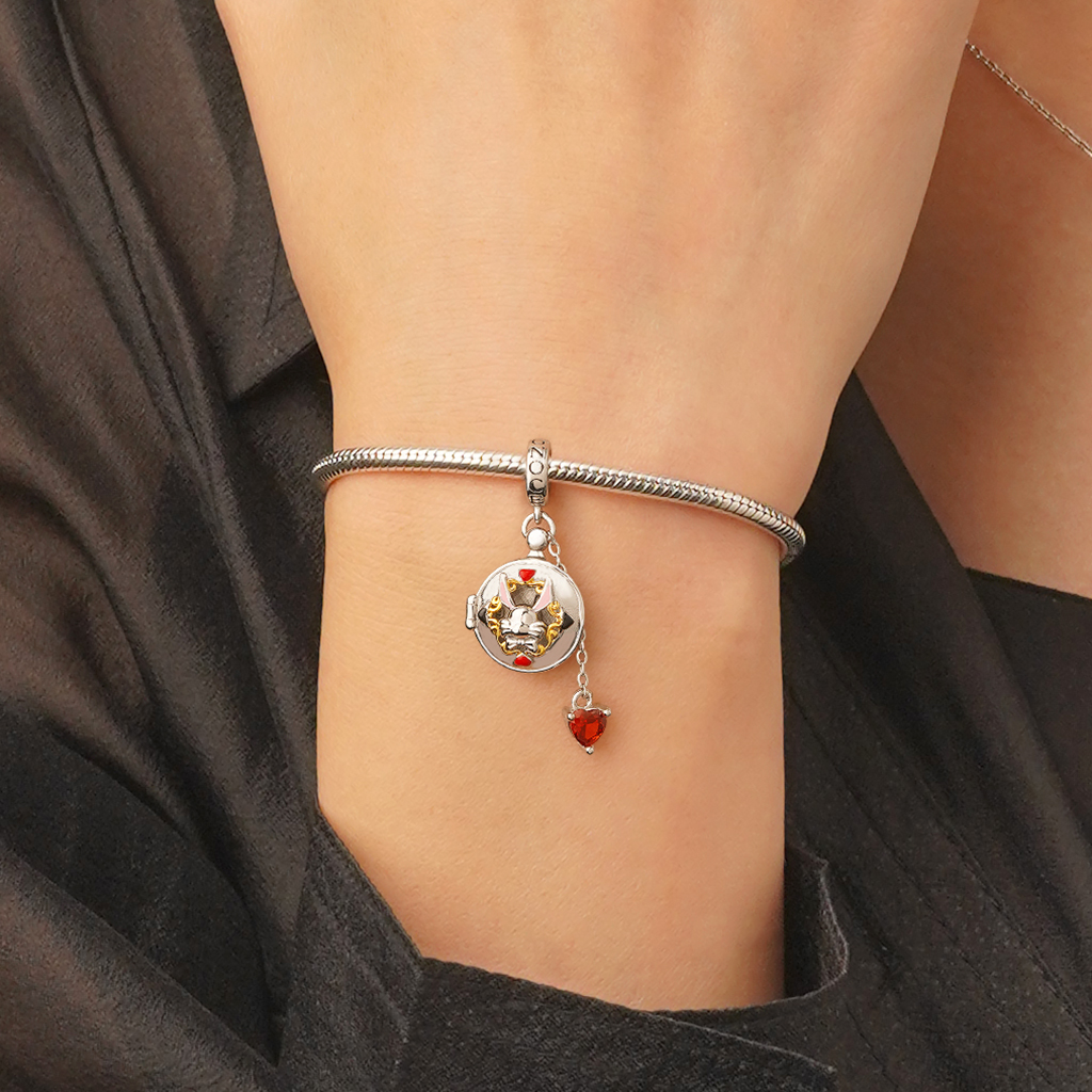 Pocket Watch Rabbit Ears Pendant image number 6