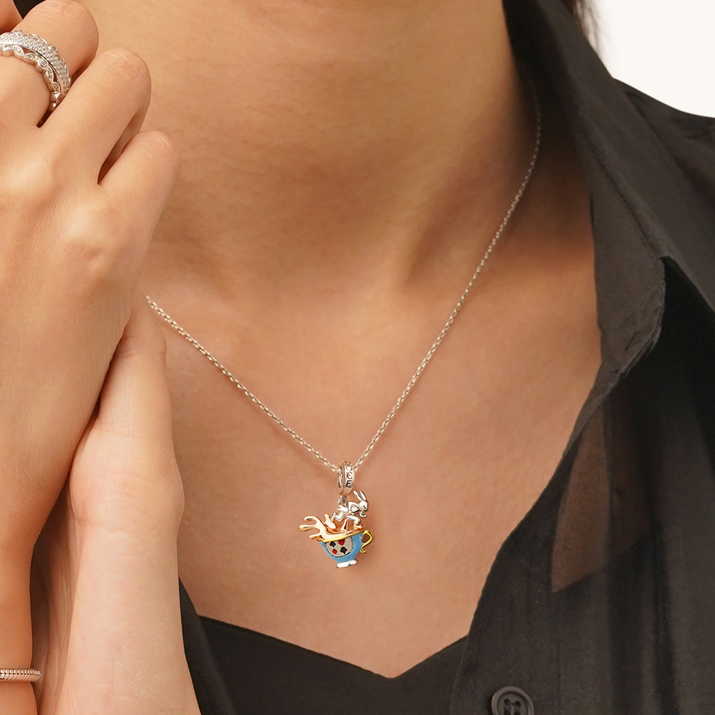 Teacup Rabbit Pendant image number 4