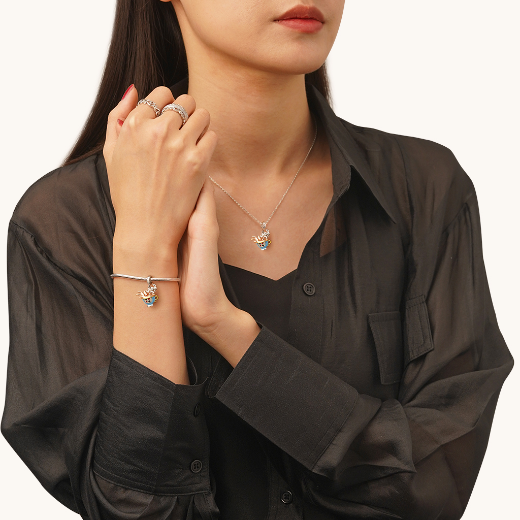 Teacup Rabbit Pendant image number 3