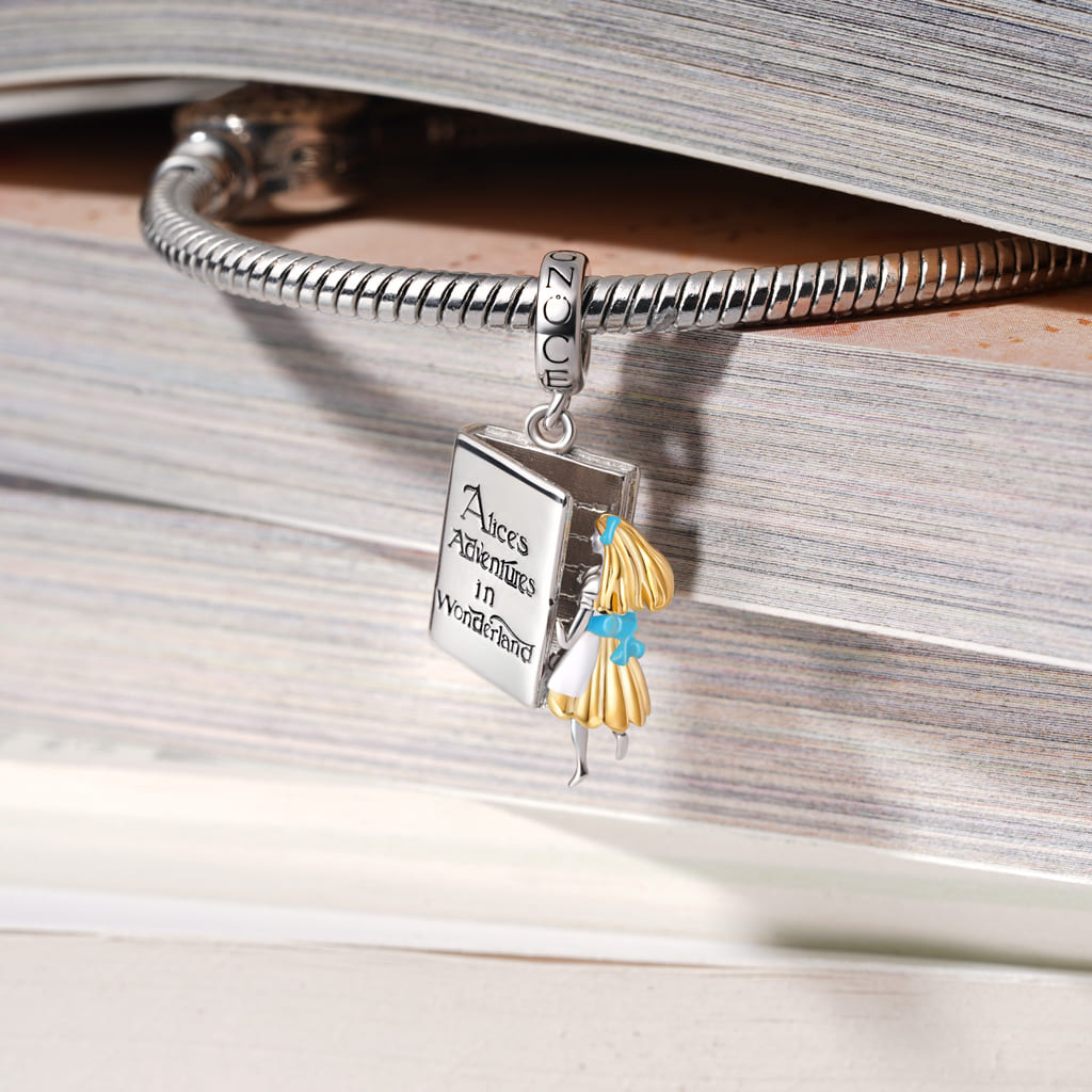 Alice Adventure In Wonderland Book Pendant image number 2