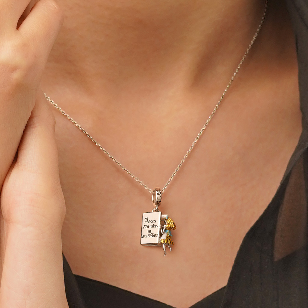 Alice Adventure In Wonderland Book Pendant image number 4