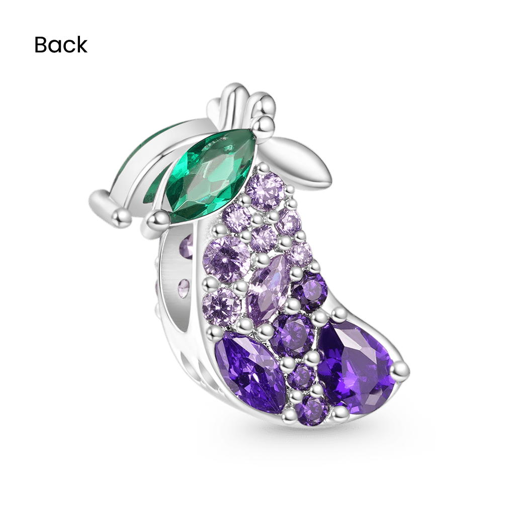 Purple Eggplant Charm image number 1