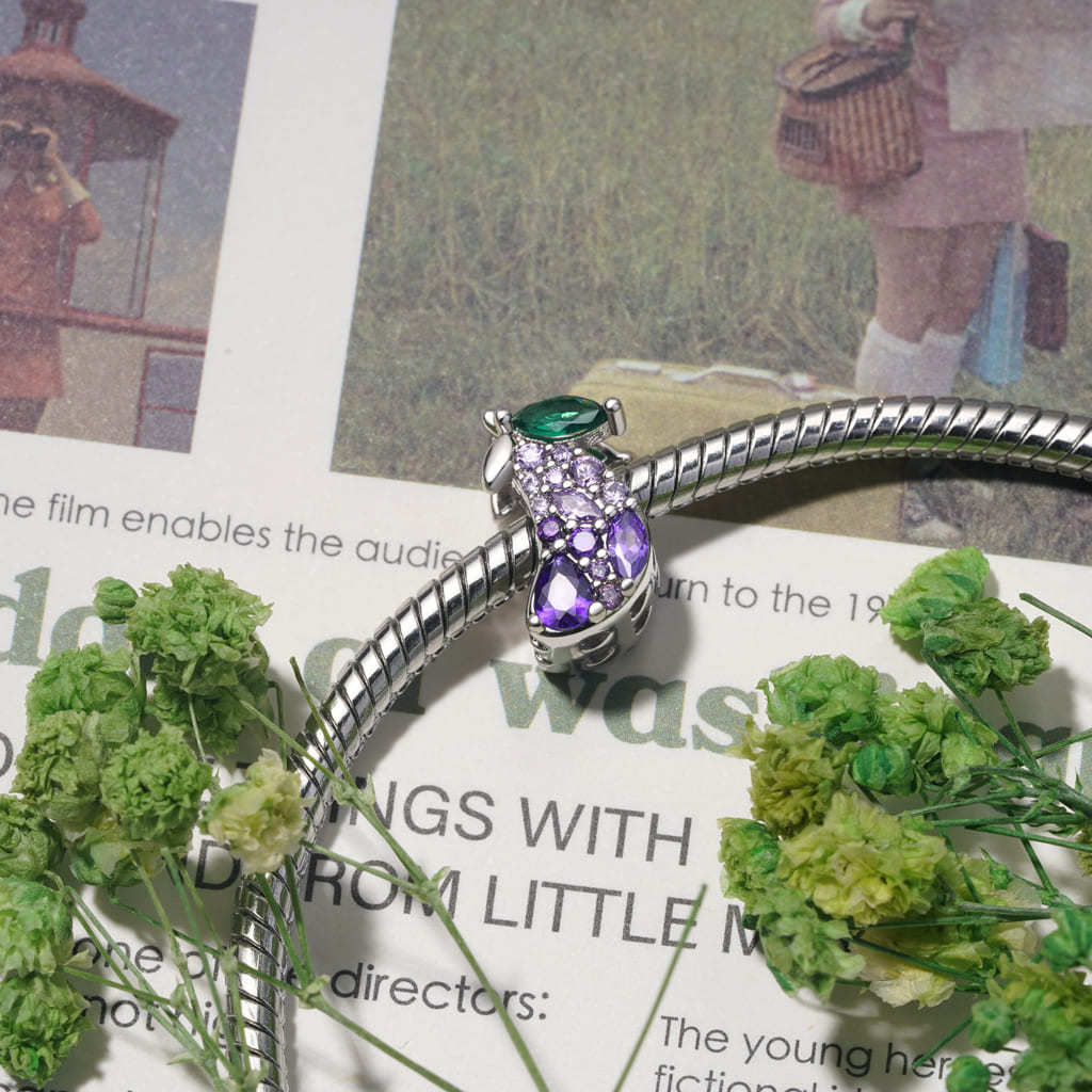 Purple Eggplant Charm image number 2