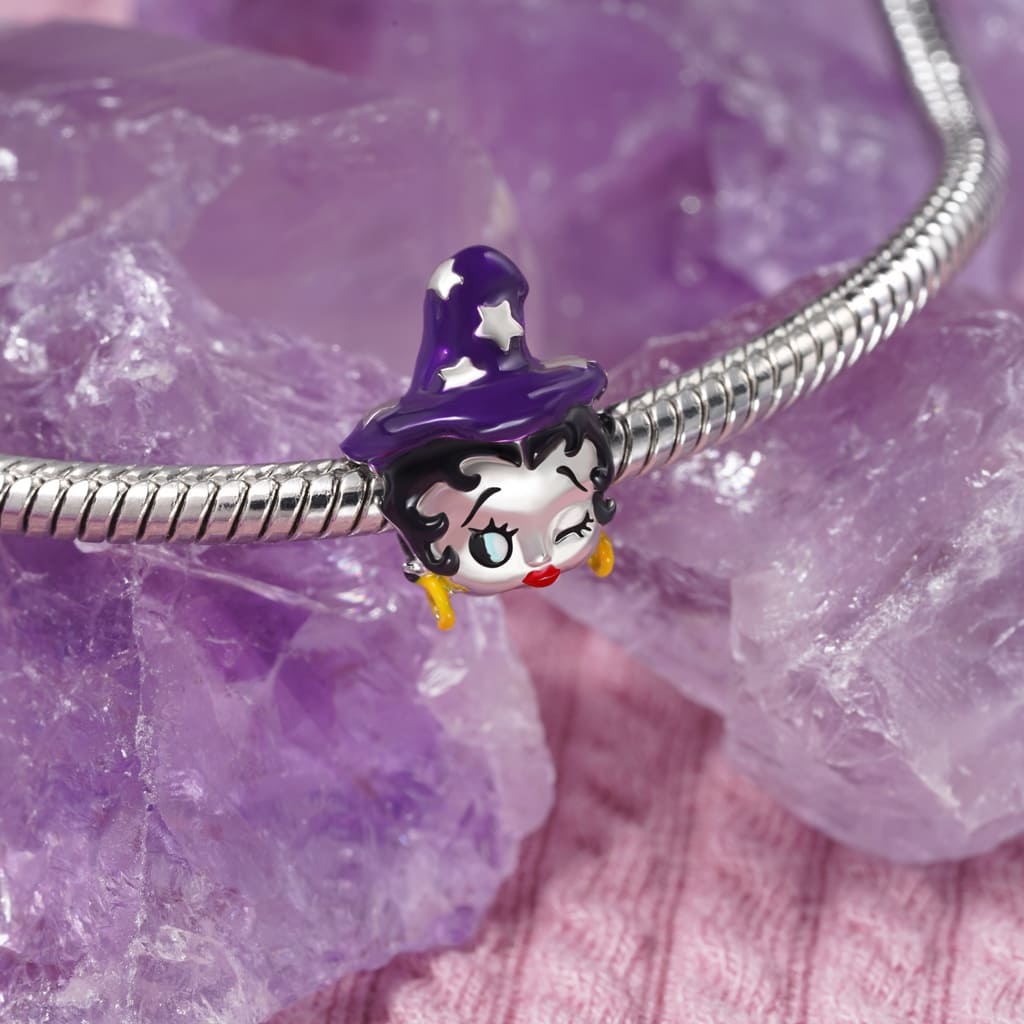 Witch Hat Betty Boop Charm image number 2