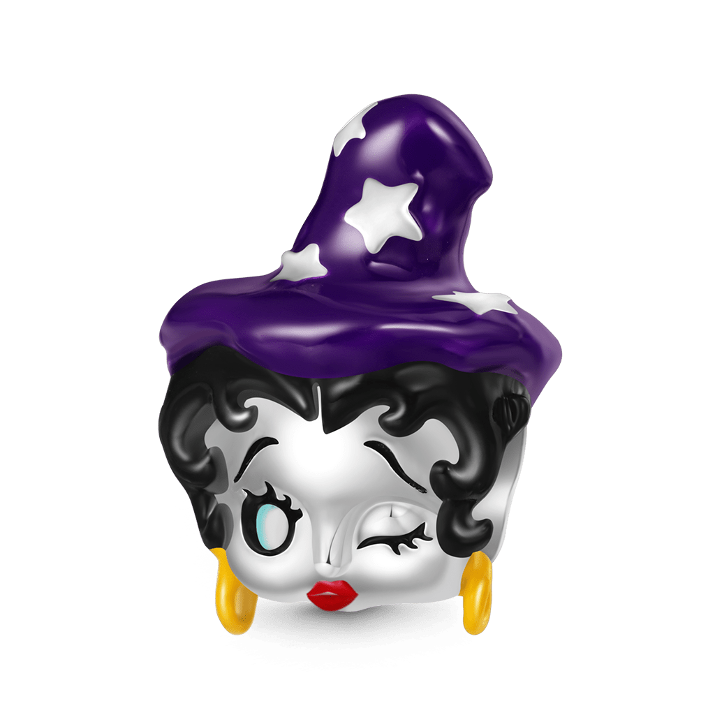 Witch Hat Betty Boop Charm image number 0