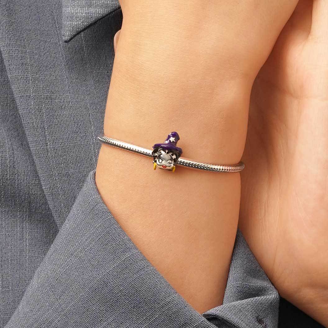 Witch Hat Betty Boop Charm image number 4