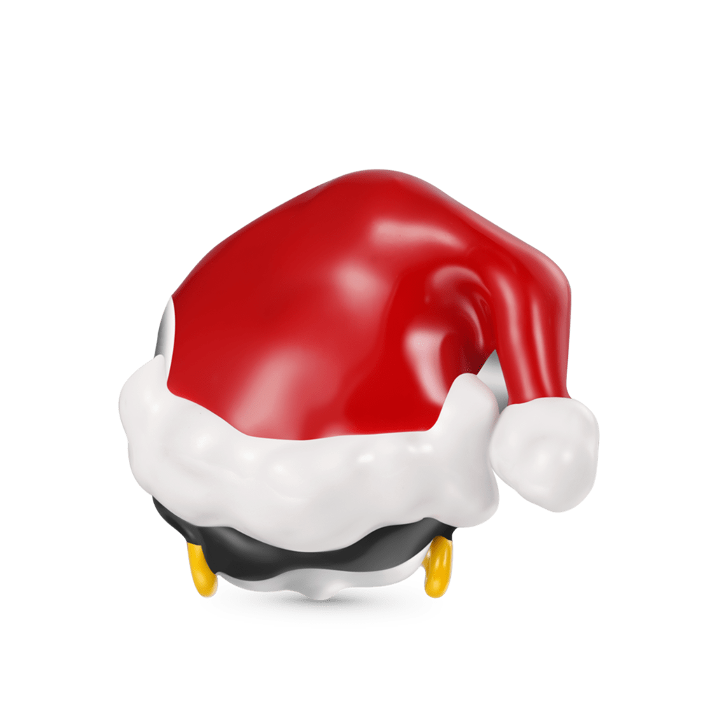 Santa Hat Betty Boop Charm image number 1