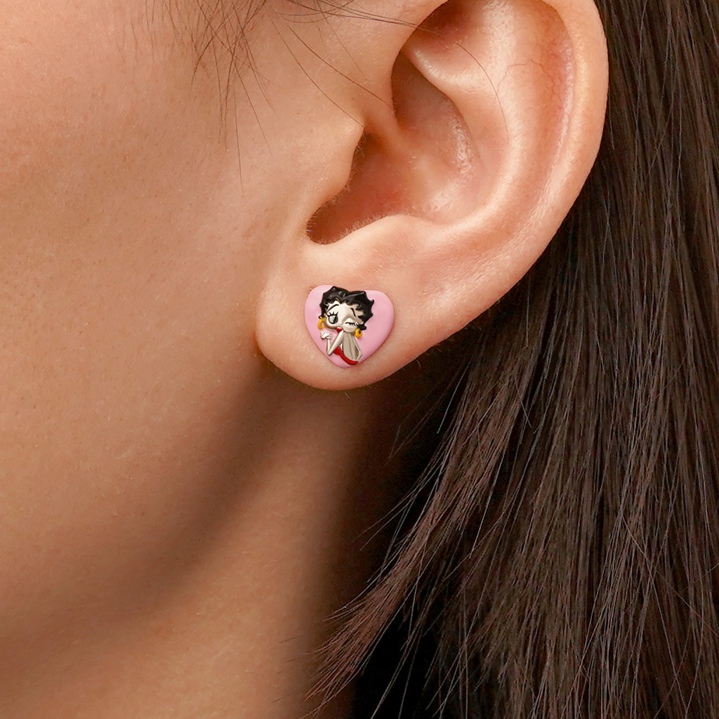 Betty Boop Stud Earrings image number 4