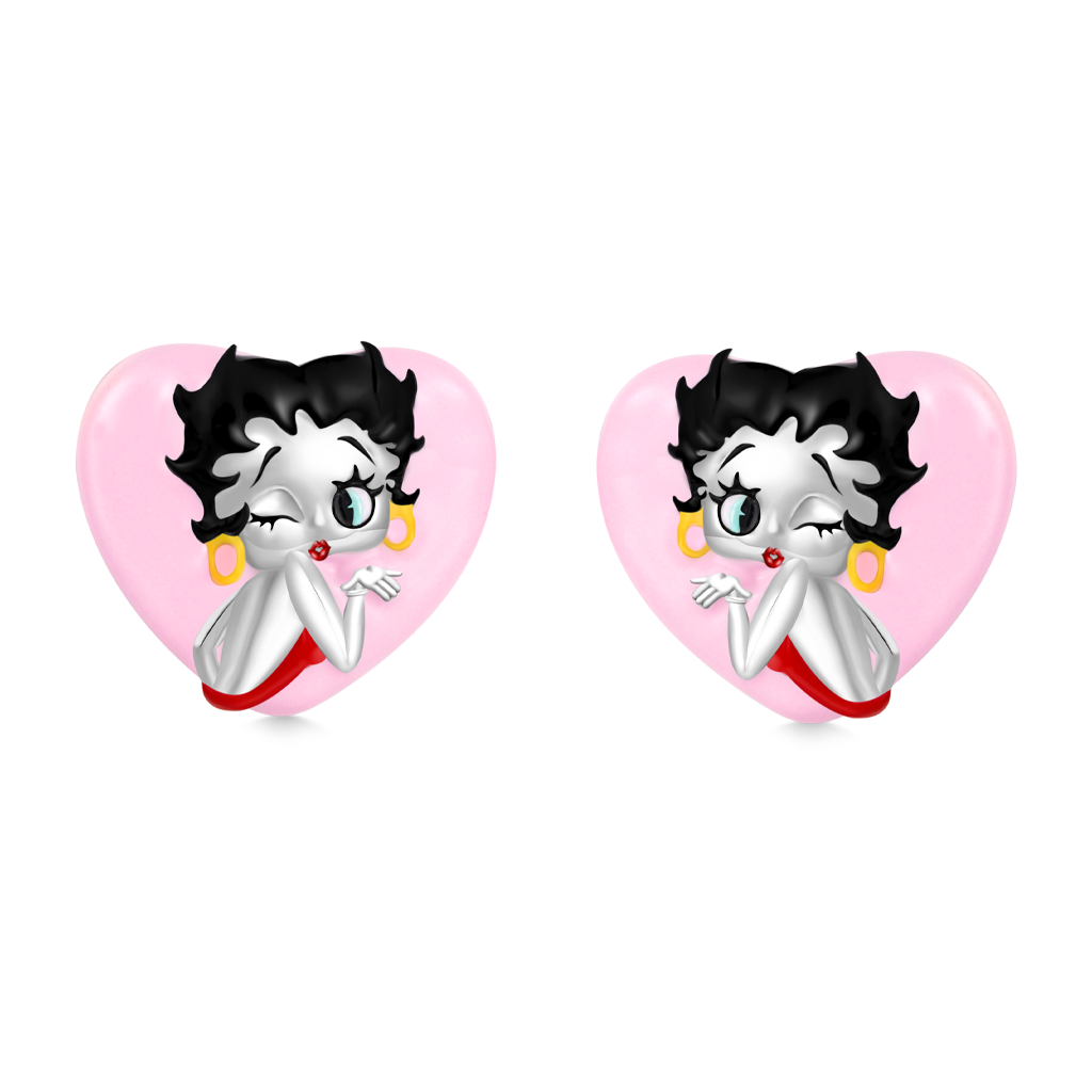Betty Boop Stud Earrings image number 0