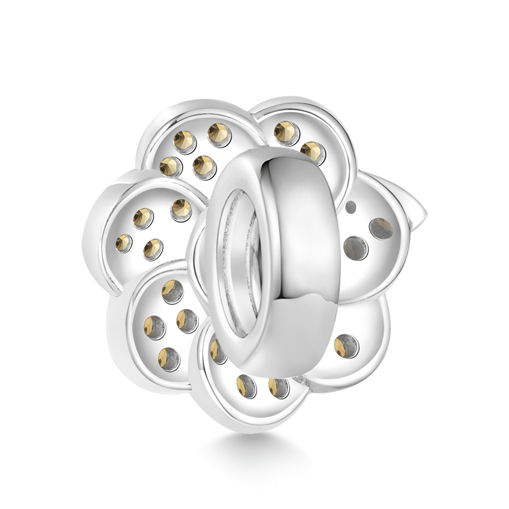 Flower Bee Stopper Charm image number 1