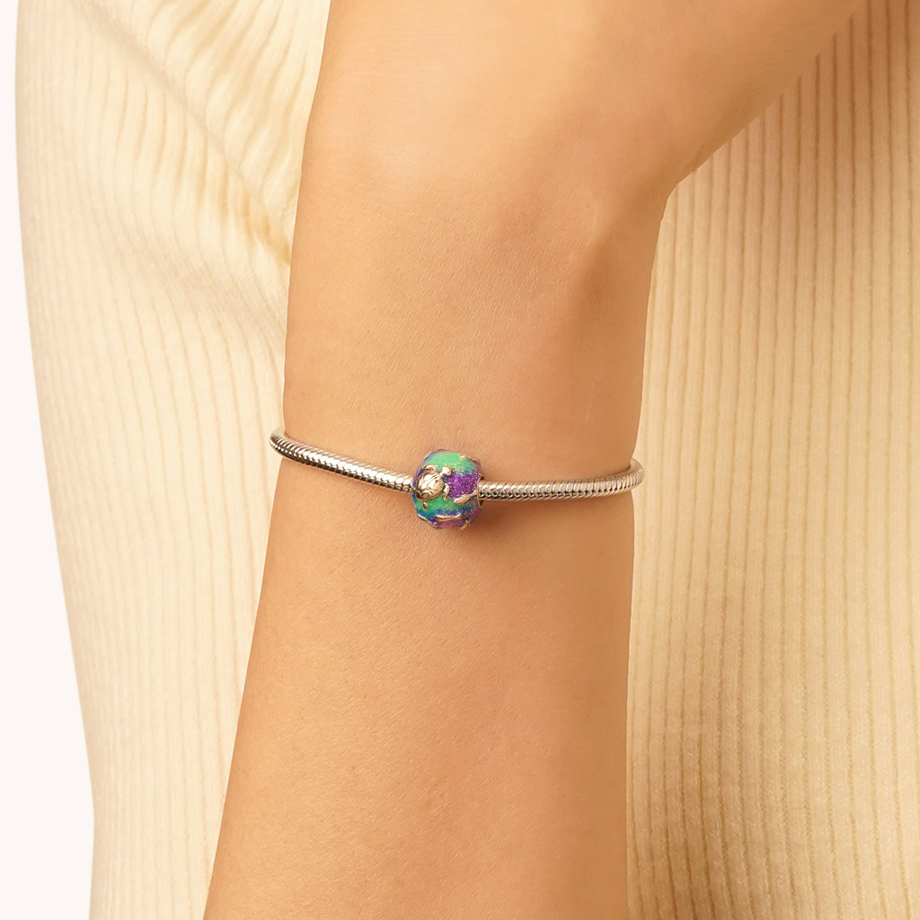 Summer Ocean Round Charm image number 4