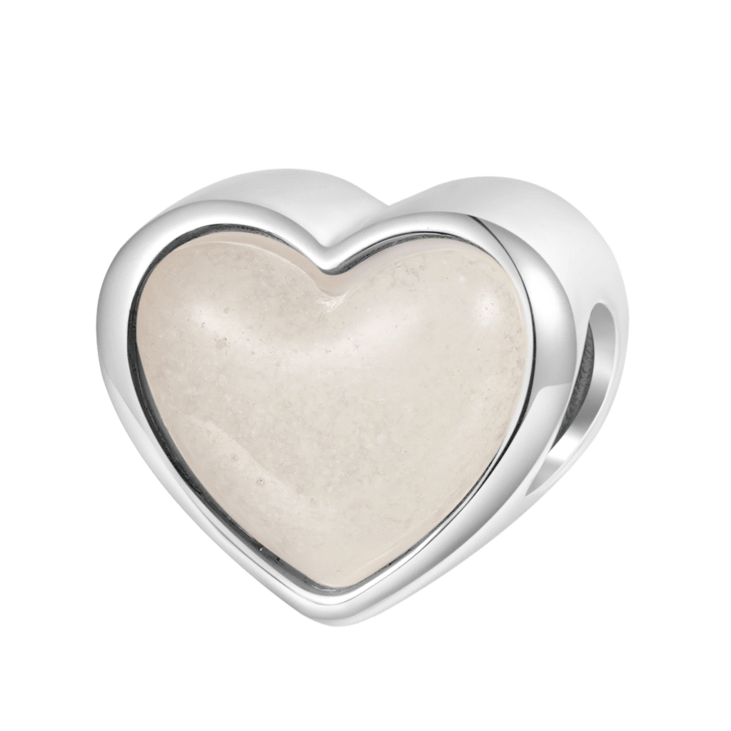 Engravable Letter Heart Charm image number 0