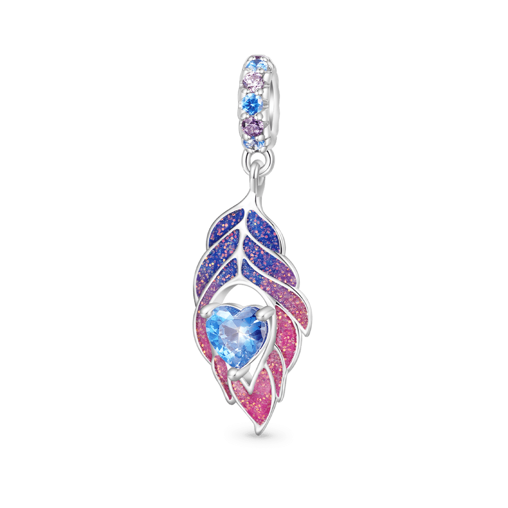 Peacock Feather Pendant image number 0