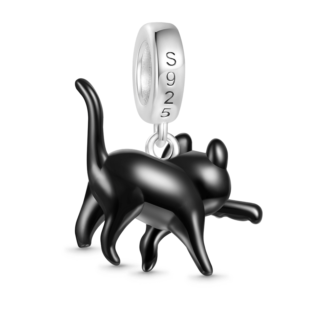 Black Cat Pendant image number 1