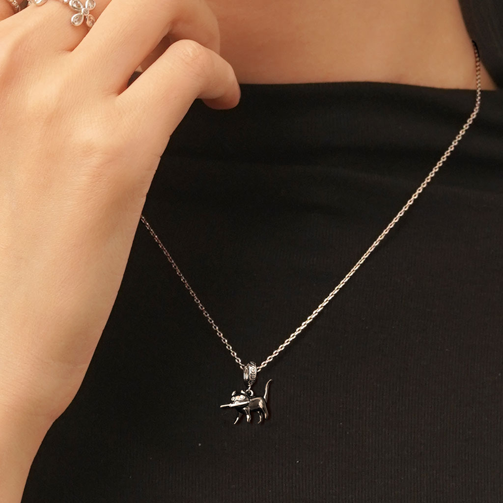 Black Cat Pendant image number 5