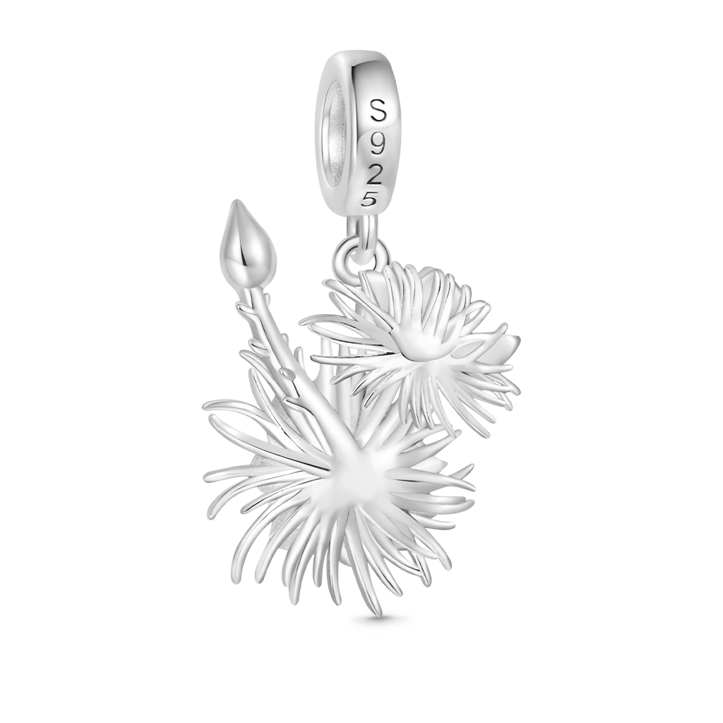 Night-Blowing Cereus Flower Pendant image number 1